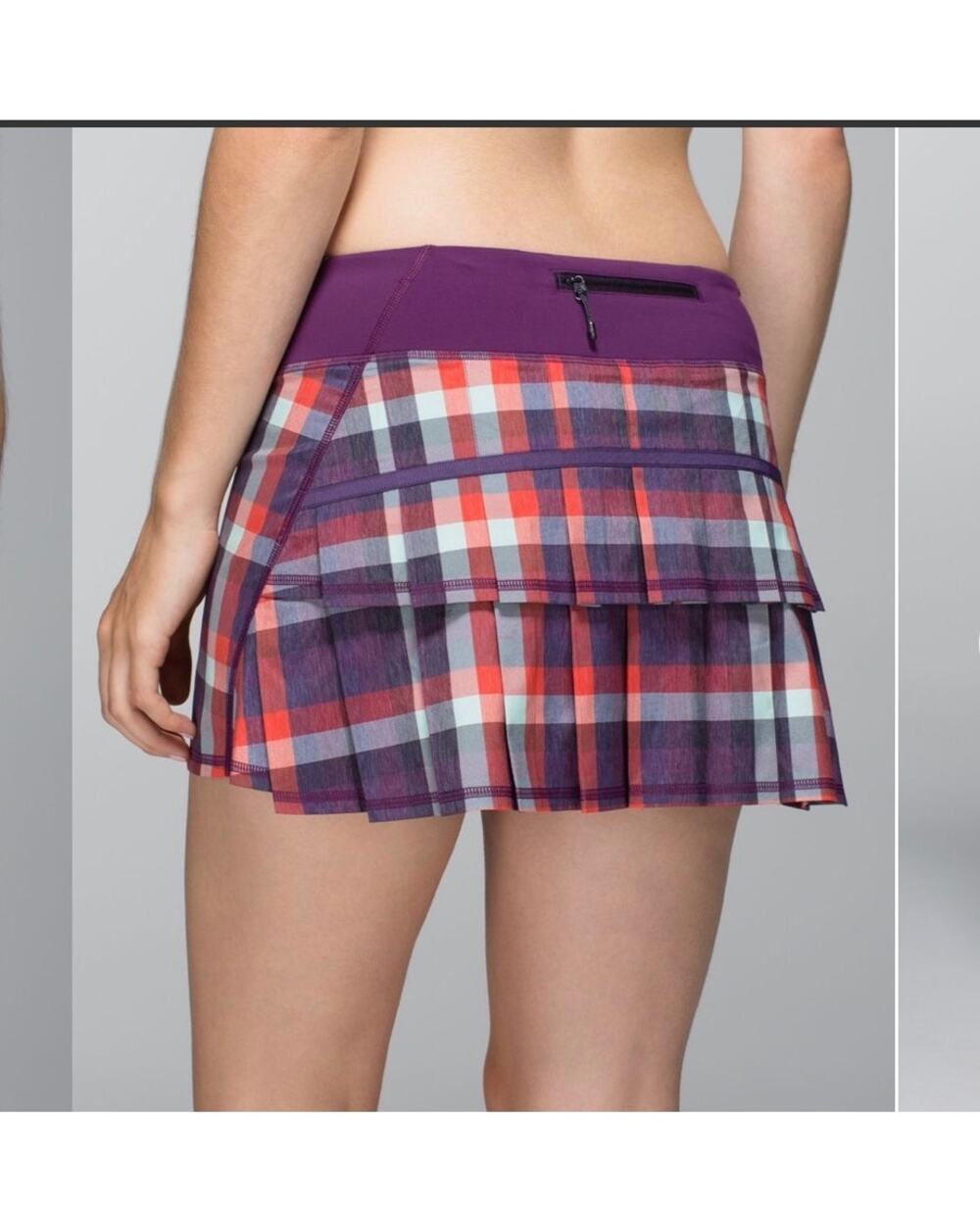 Lululemon Run: Pace Setter Skirt *2-way Stretch size 10